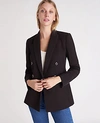 ANN TAYLOR PETITE LONG DOUBLE BREASTED BLAZER,546871