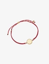 ASTLEY CLARKE 18CT GOLD-PLATED VERMEIL STERLING SILVER AND WOVEN BRACELET,R03670580