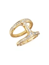 HOORSENBUHS Dame Phantom 18K Yellow Gold & Diamond Ring