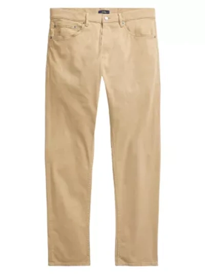 Polo Ralph Lauren Slim-fit Twill Tapered Pants In Boating Khaki