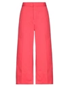 Marni Cropped Pants In Red