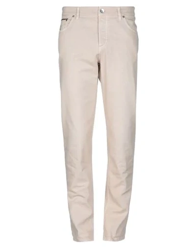 Brunello Cucinelli Jeans In Sand