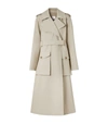 BURBERRY COTTON GABARDINE TRENCH COAT,15945115