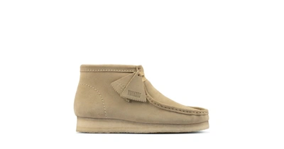 Clarks Wallabee Boot In Brown
