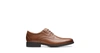 Clarks Men's Whiddon Pace Oxfords Men's Shoes In Brown
