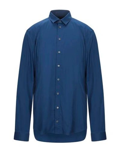 Patrizia Pepe Shirts In Slate Blue