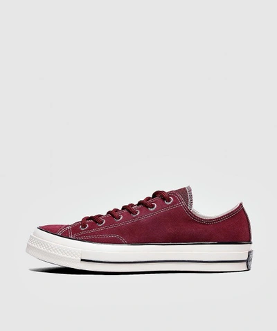 Converse Chuck Taylor 70's Ox Base Camp Sneaker In Burgundy