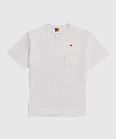 Human Made Heart Pocket T-shirt In White