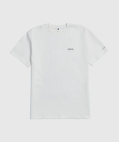 Ader Error Back Graphic T-shirt In White