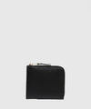 Comme Des Garçons Sa3100 Classic Leather Zip Wallet In Black
