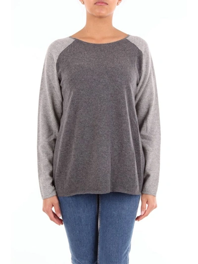 Les Copains Women's Grey Wool Jumper