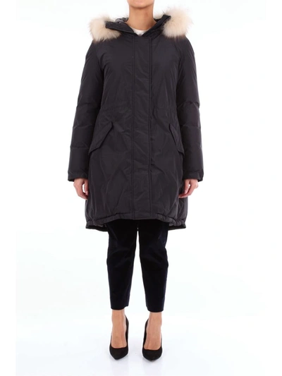 Add Women's Black Polyester Down Jacket