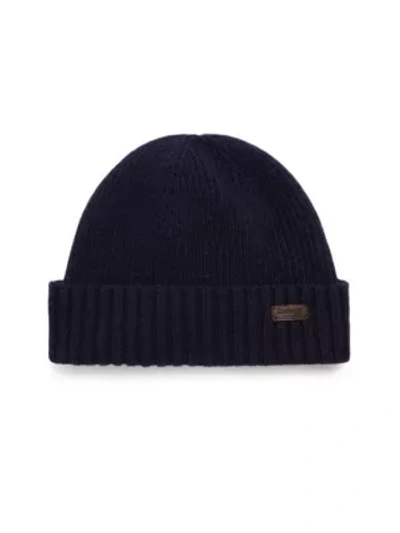 Barbour Carlton Beanie In Navy