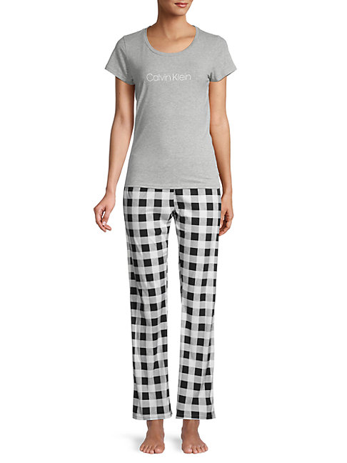 calvin klein grey pyjamas