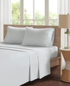 Madison Park Peached Cotton Percale 4-pc. Sheet Set, California King In Grey
