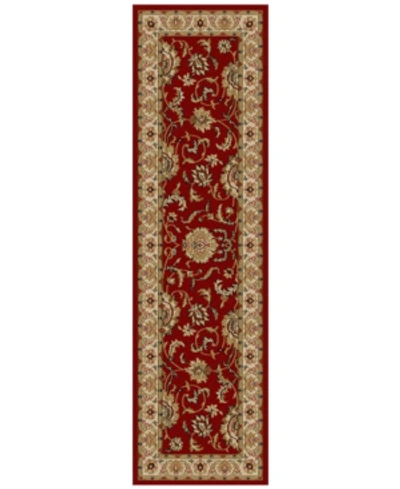 Km Home Closeout!  Pesaro Imperial 2'2" X 7'7" Runner In Red