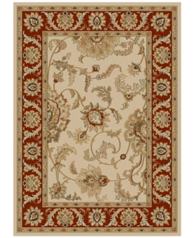 Km Home Closeout!  Pesaro Imperial 7'9" X 11' Area Rug In Ivory