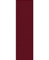 KM HOME CLOSEOUT! KM HOME 782/1714/RED PESARO RED 2'2" X 7'7" RUNNER RUG