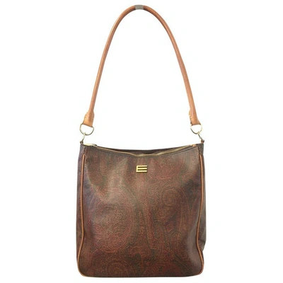 Pre-owned Etro Brown Cloth Handbag