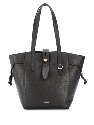 Furla Net Tote In Black