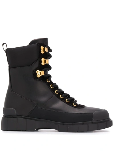 CAR SHOE LACE-UP MILITARY BOOTS 