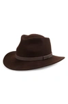 Barbour Bushman Fedora In Brown