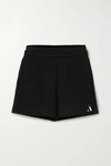 AARMY PRINTED PERFORATED STRETCH SHORTS