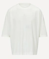 Issey Miyake White Release-t Basic T-shirt In White
