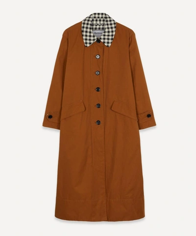 【Barbour by ALEXACHUNG】GLENDA CASUAL Barbour X Alexachung Glenda Casual Trench Coat In Monk's