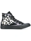 Converse 'all Star' Sequin Hi-top Sneakers In Black