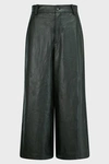 A.L.C WILES HIGH-WAIST LEATHER TROUSERS,863436