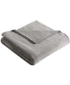 KENNETH COLE SOLID ULTRA SOFT PLUSH BLANKET, FULL/QUEEN