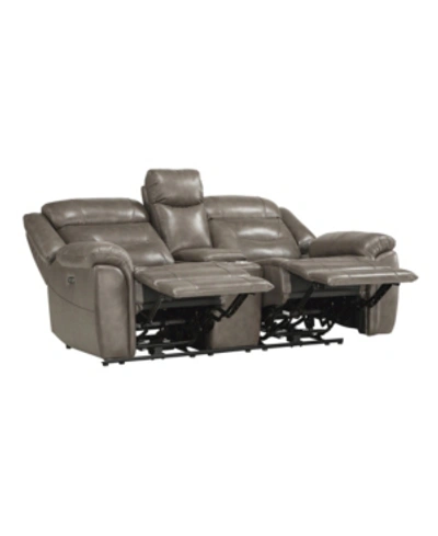 Furniture Pecos Recliner Loveseat In Taupe