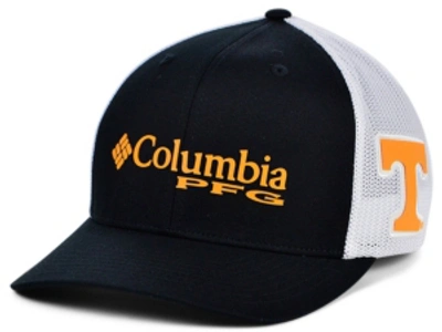Columbia Tennessee Volunteers Pfg Trucker Cap In Black