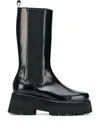 MSGM SLIP-ON PLATFORM BOOTS