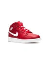 Nike 'air Jordan 1 Bg' Sneakers In Red