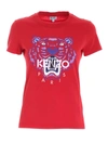 KENZO CLASSIC TIGER T-SHIRT IN RED