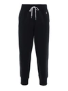 POLO RALPH LAUREN POLO RALPH LAUREN LOGO EMBROIDERY TRACKPANTS BLACK