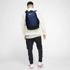 Nike Brasilia Medium Training Backpack In Midnight Navy/black/white