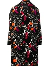 Gianluca Capannolo Macro-print Coat In Black