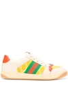 GUCCI SCREENER WEB STRIPE SNEAKERS