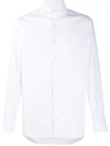 LARDINI POINTED COLLAR COTTON SHIRT