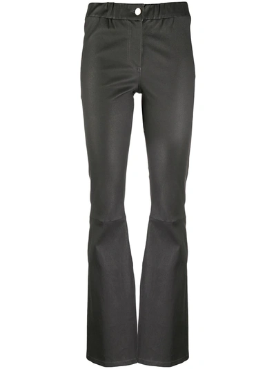 Arma Slim-fit Flared Trousers In Grey