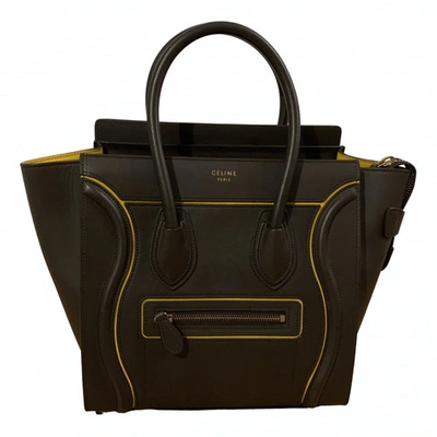 Pre-owned Celine Luggage Brown Leather Handbag