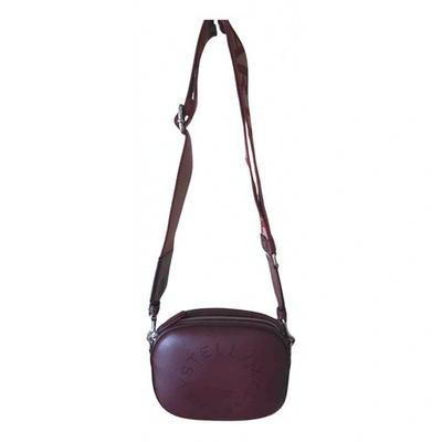 Pre-owned Stella Mccartney Burgundy Cloth Handbag
