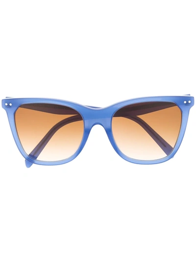 Celine Cat-eye Sunglasses In 蓝色