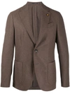 LARDINI SINGLE-BREASTED BLAZER