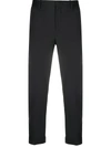 NEIL BARRETT TAPERED CROPPED TROUSERS