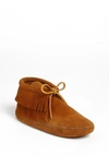 Minnetonka Kids' Classic Fringe Boot In Brown