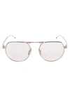 THOM BROWNE METALLIC FRAME GLASSES,11535703